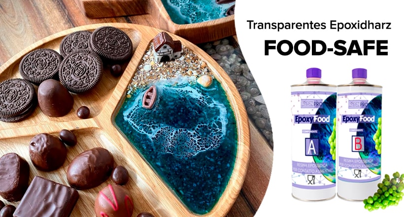 FOOD-SAFE transparent epoxy resin
