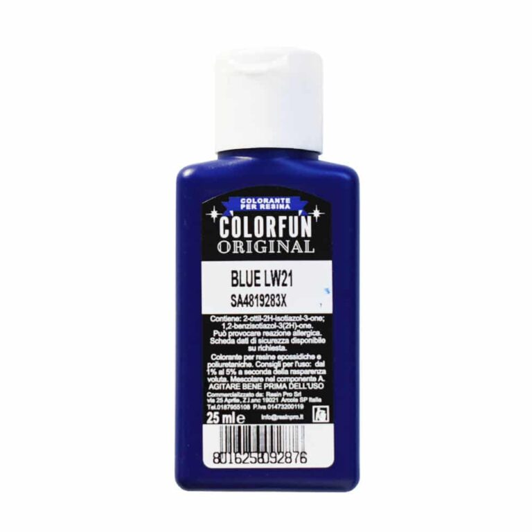 EINE FARBPASTE für Epoxidharze COLORFUN - Breite Farbpalette - 25 ml - Blue
