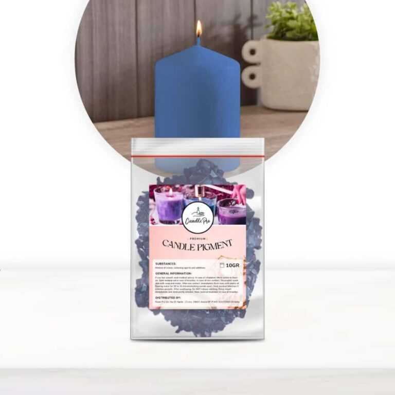 Entfachen Sie Ihre Kreativität mit ColorCandle: Kerzen-, Wachs- und Paraffinfarben! - Blau