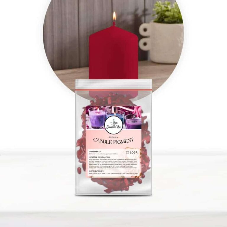 Entfachen Sie Ihre Kreativität mit ColorCandle: Kerzen-, Wachs- und Paraffinfarben! - Bordeaux