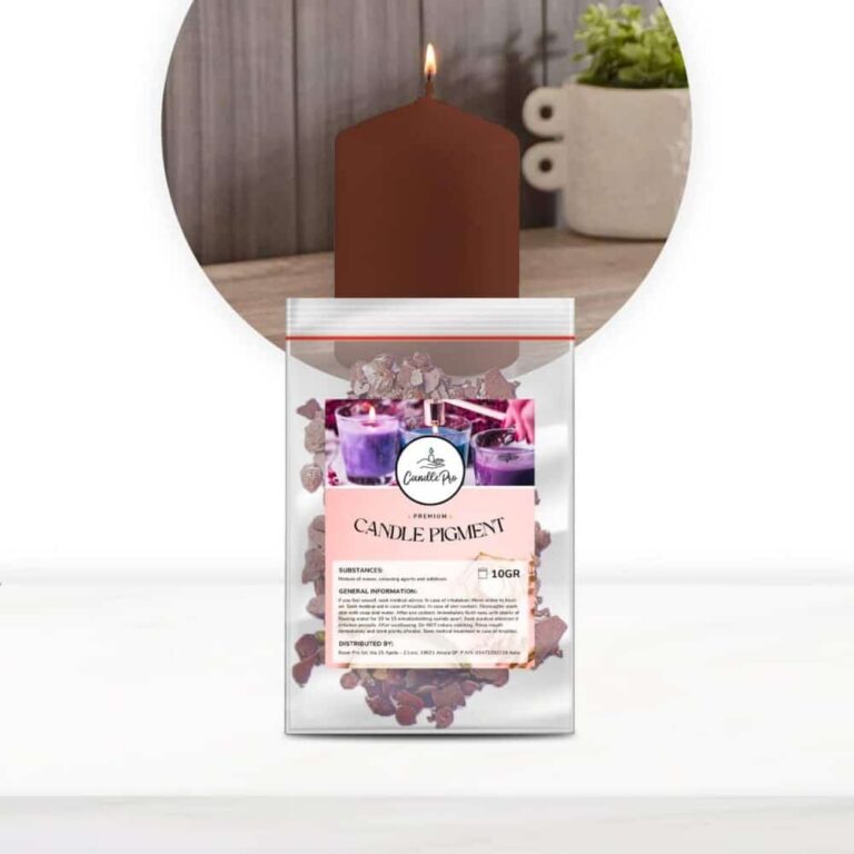 Entfachen Sie Ihre Kreativität mit ColorCandle: Kerzen-, Wachs- und Paraffinfarben! - Braun