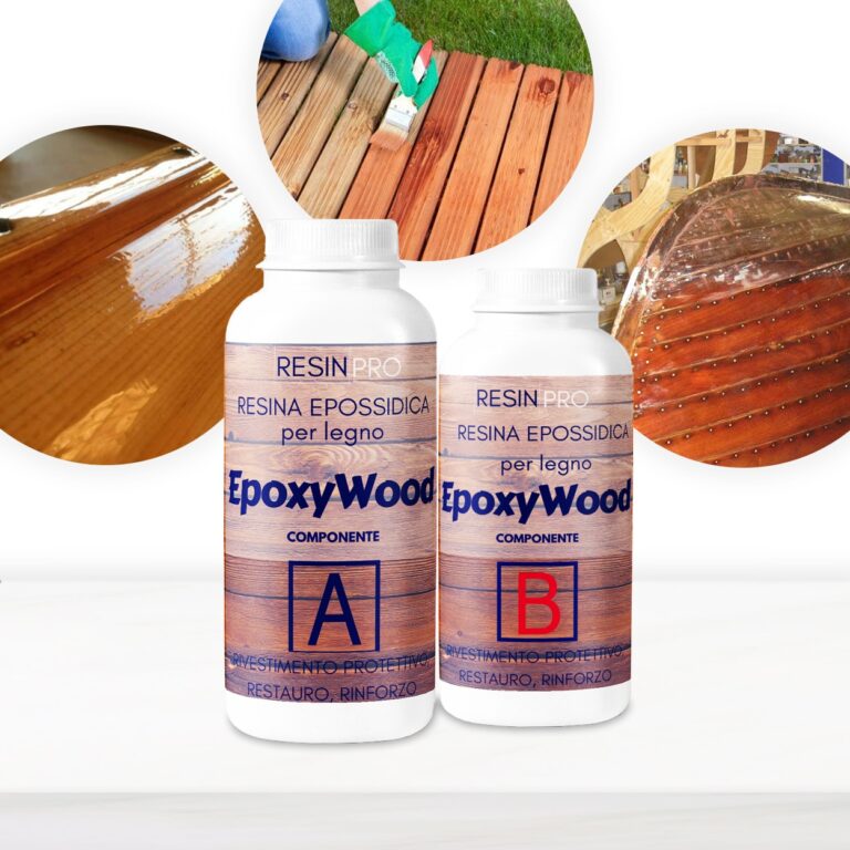 EPOXYWOOD Epoxidharz für Holz – Schutzbeschichtung, Restaurierung, Verstärkung
