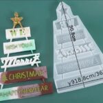 Form für einen Weihnachtsbaum für Hausdekorationen