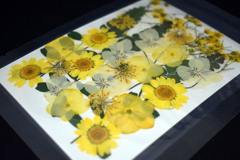 ,,Gelb” Strauß 9 Blumenarten