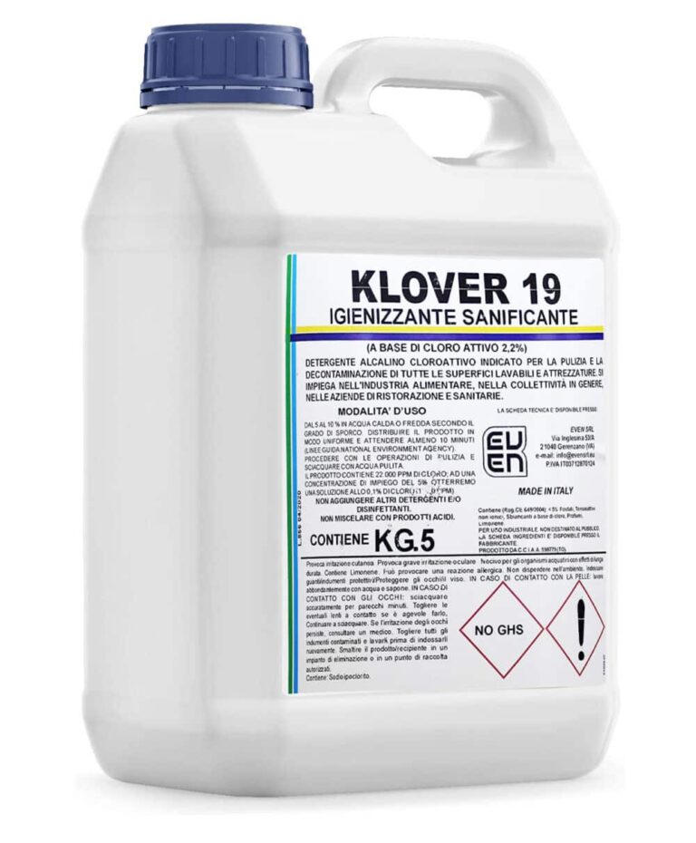 Desinfizierendes Reinigungsmittel auf Chlorbasis