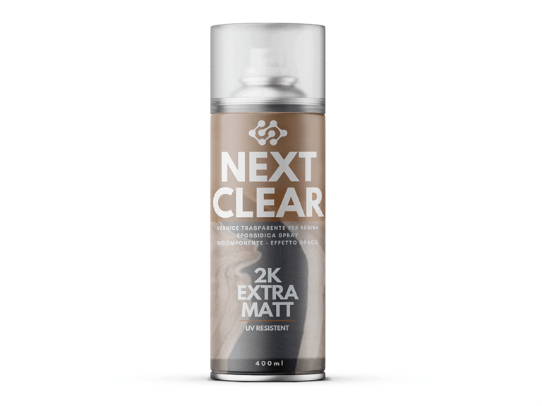 2K Next-Clear Matt Spray 400 ml Zweikomponentige (Mono-Verwendung)
