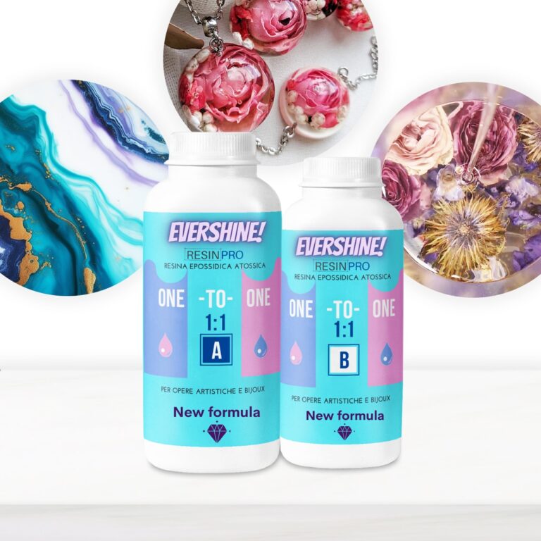 Durchsichtiges ungiftiges Harz ONE-TO-ONE 1:1, 500 g