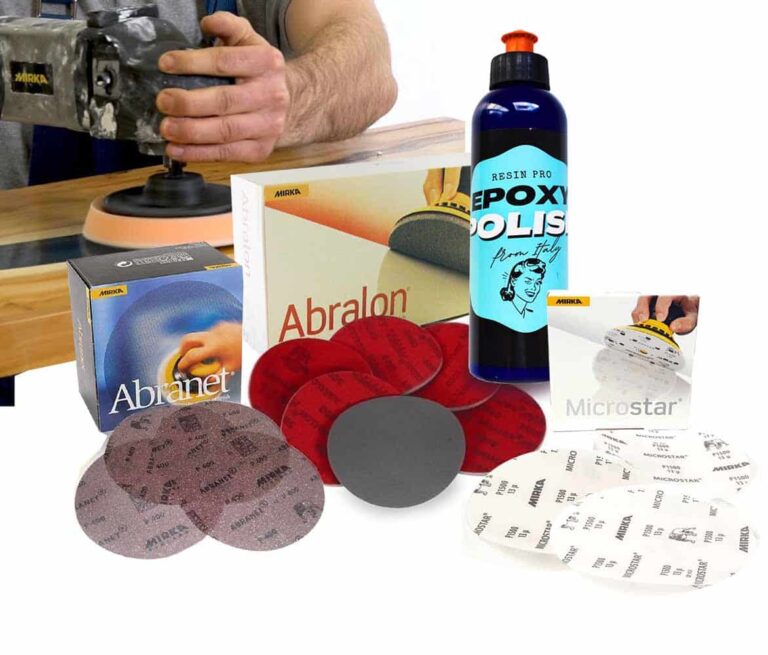 Polierset für Harz 