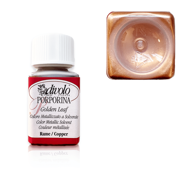 Porporina Vergoldungslack 50 ml - Kupfer