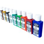 SATZ VON FARBPASTEN FÜR EPOXID- UND POLYURETHANHARZE DELUXE 9 × 25 ml