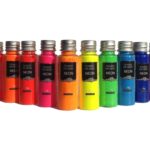 SATZ VON METALLPIGMENTEN «NEON»