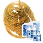 SET HARZ 800 GR + PIGMENT GOLD SAHARA 10GR