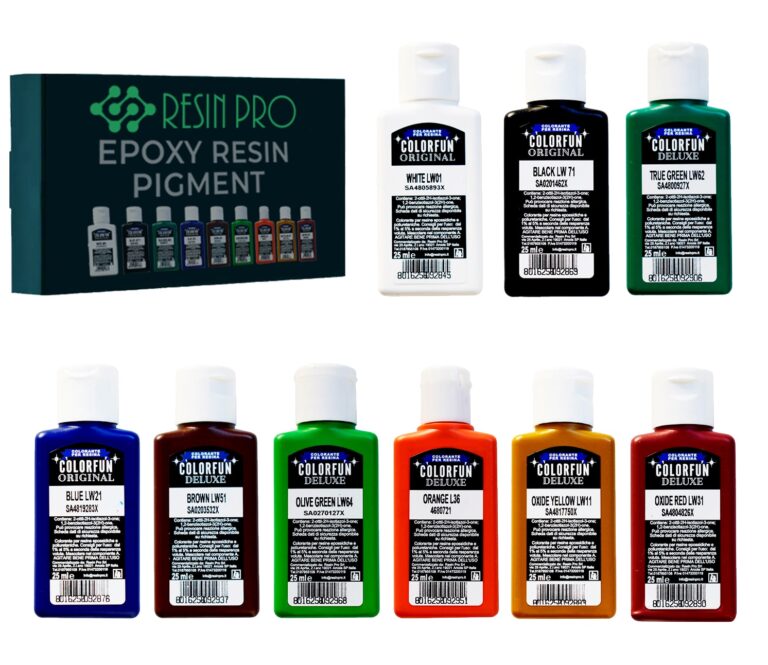 Set Mit 9 Farbpasten Colorfun Deluxe Pastell