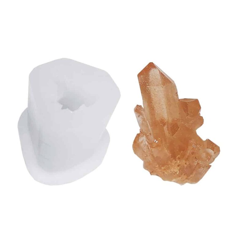 Silikonform Kristall 3,3 x 2,7 cm