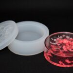 Silikonform Schmuckschatulle mit Deckel