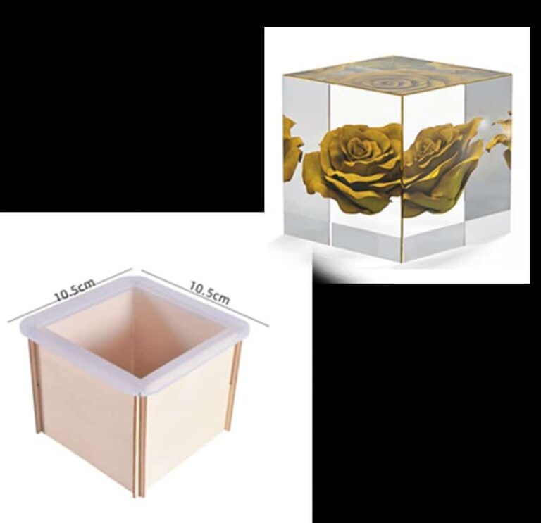 Silikonform Würfel 3D - 8.5x8.5 cm