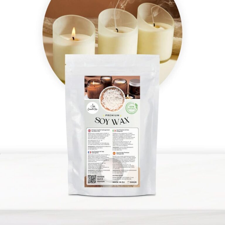 SoyaGlow - Sojawachs: Verwandeln Sie Ihre Kreativität in natürliches Licht! - 1kg Hochschmelzend