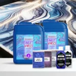 Azul Bahia Granit-Effekt-Kit Küchenarbeitsplatte / Arbeitsplatte mit Epoxidharz - Klein (Badezimmerarbeitsplatte) - 2,49 kg (1,66 + 0,83) Kit