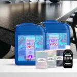 Galaxy Black Granit Kit mit Epoxidharz - Klein (Badezimmerarbeitsplatte) - 2,49 kg (1,66 + 0,83) Kit