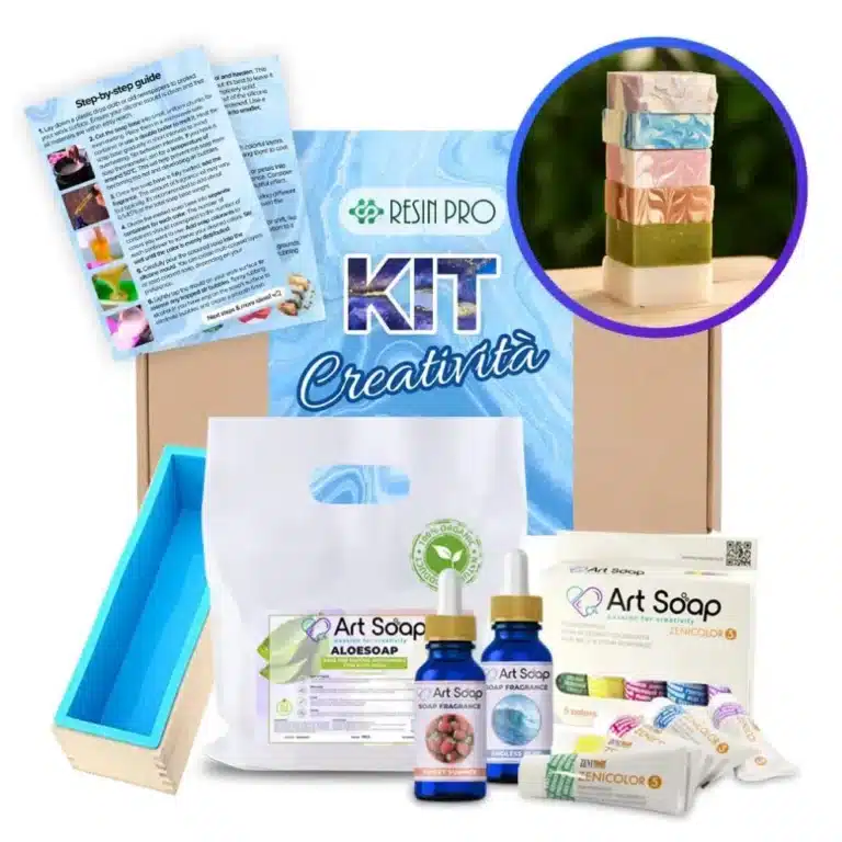 Kreativitäts-Kit: Handwerklich hergestellte Seifen