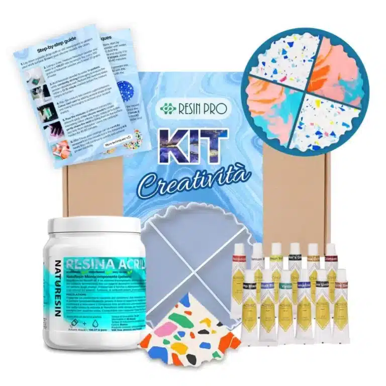 Kreativitäts-Kit: Harz-Untersetzer