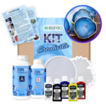 Kreativitäts-Kit: Harz-Untersetzer