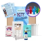 Creativity Kit: Handgefertigte Kerzen in Form von Händen