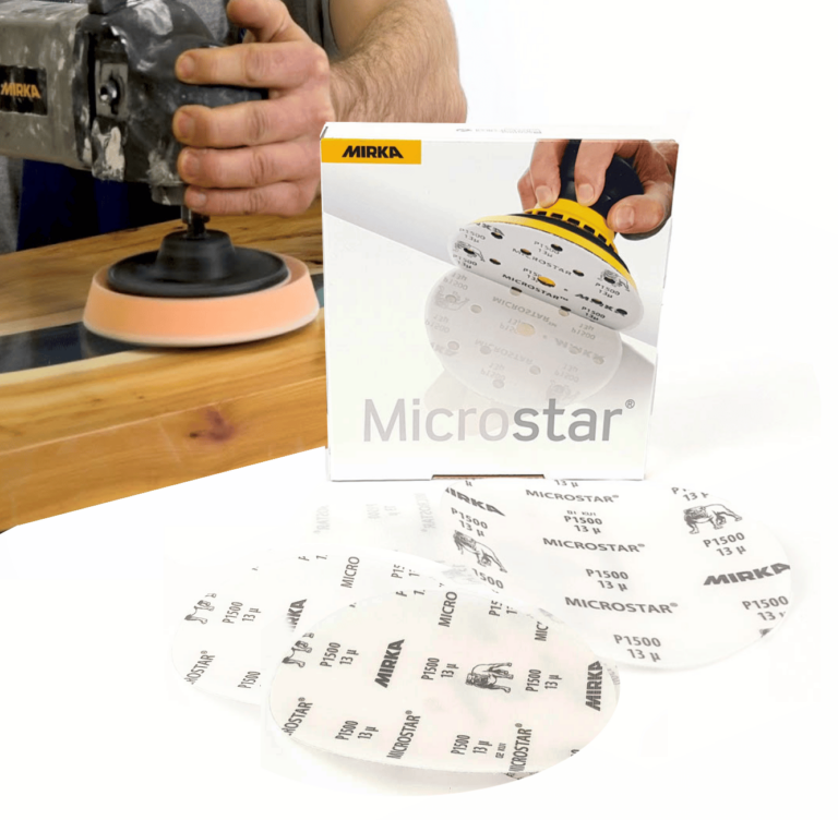 Satinierungssatz zur Erstellung von matten Effekten mit Harz