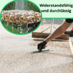 STONEDRAIN - KOMPLETTES KIT FÜR DRAINAGEBODEN AUS KIESELSTEINEN UND HARZ