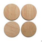 Set mit 6 runden Untersetzern 10cm