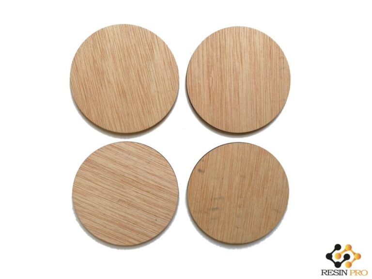 Set mit 6 runden Untersetzern 10cm