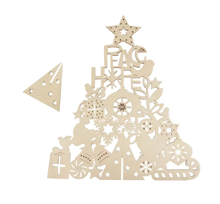 Spitzenholz-Weihnachtsbaum