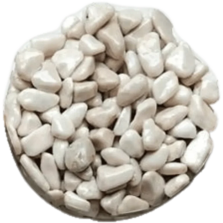 Kies für Drainageböden - 25 kg Sack - Ideal für Außenbereiche - Beige Typ Breccia Aurora