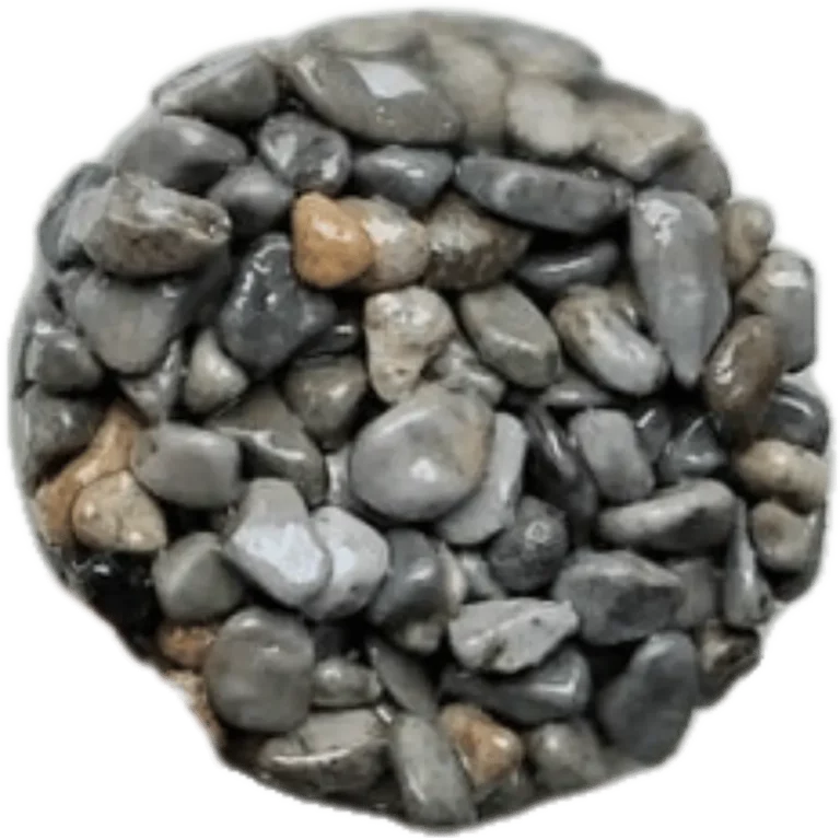 Kies für Drainageböden - 25 kg Sack - Ideal für Außenbereiche - Grauer Typ Occhialino