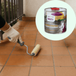 Schützende, festigende, wasserabweisende Beschichtung für Terrassen und Balkone.