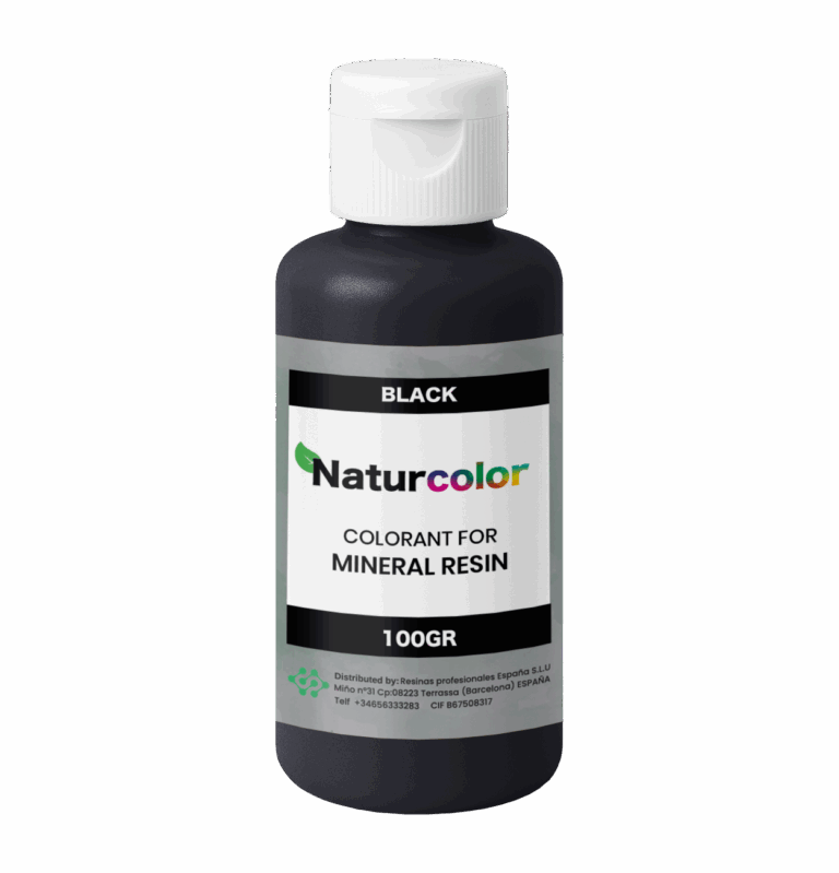 Wasserbasierte Pigmente für Acrylharz NatuResin – NaturColor - Schwarz
