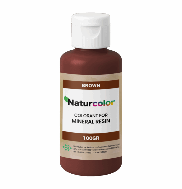 Wasserbasierte Pigmente für Acrylharz NatuResin – NaturColor - Braun