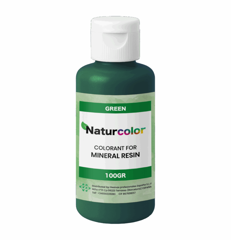 Wasserbasierte Pigmente für Acrylharz NatuResin – NaturColor - Leuchtgrün