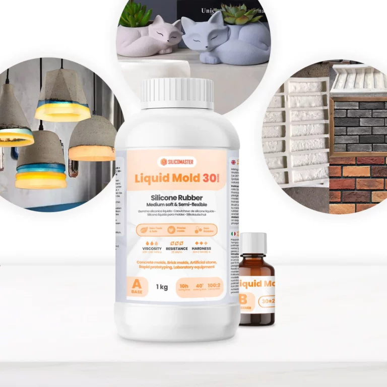 Liquid Mold 30 – Silikon für belastbare Formen und schwere Materialien