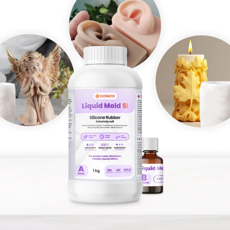 Liquid Mold 5 – Silikon für ultraflexible Formen und feine Details
