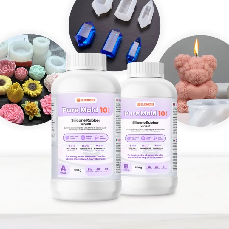 Pure Mold 10 Shore – Silikon für Handwerk und feine Details