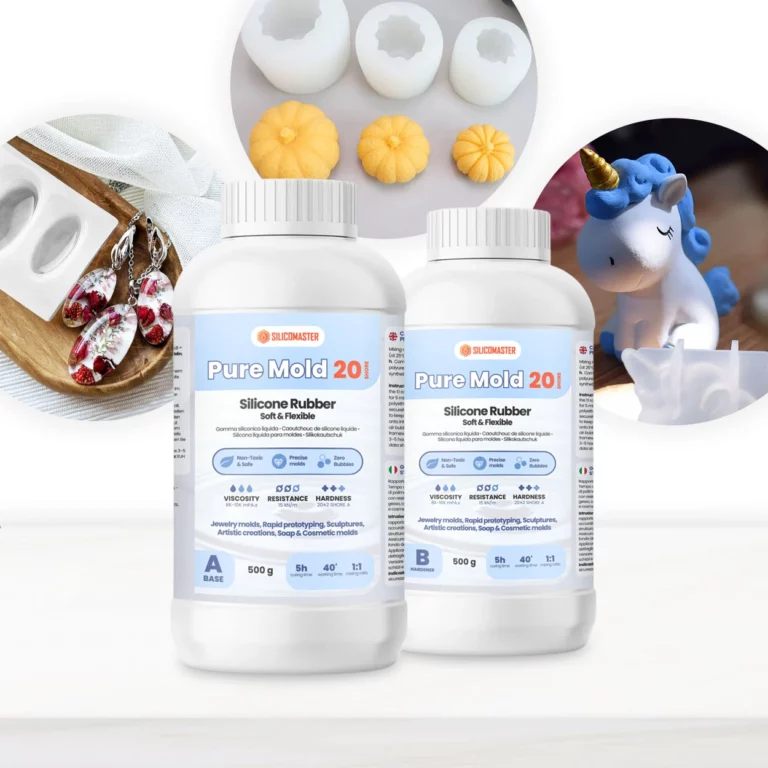 Pure Mold 20 Shore – Universalsilikon für Skulpturen und künstlerische Kreationen
