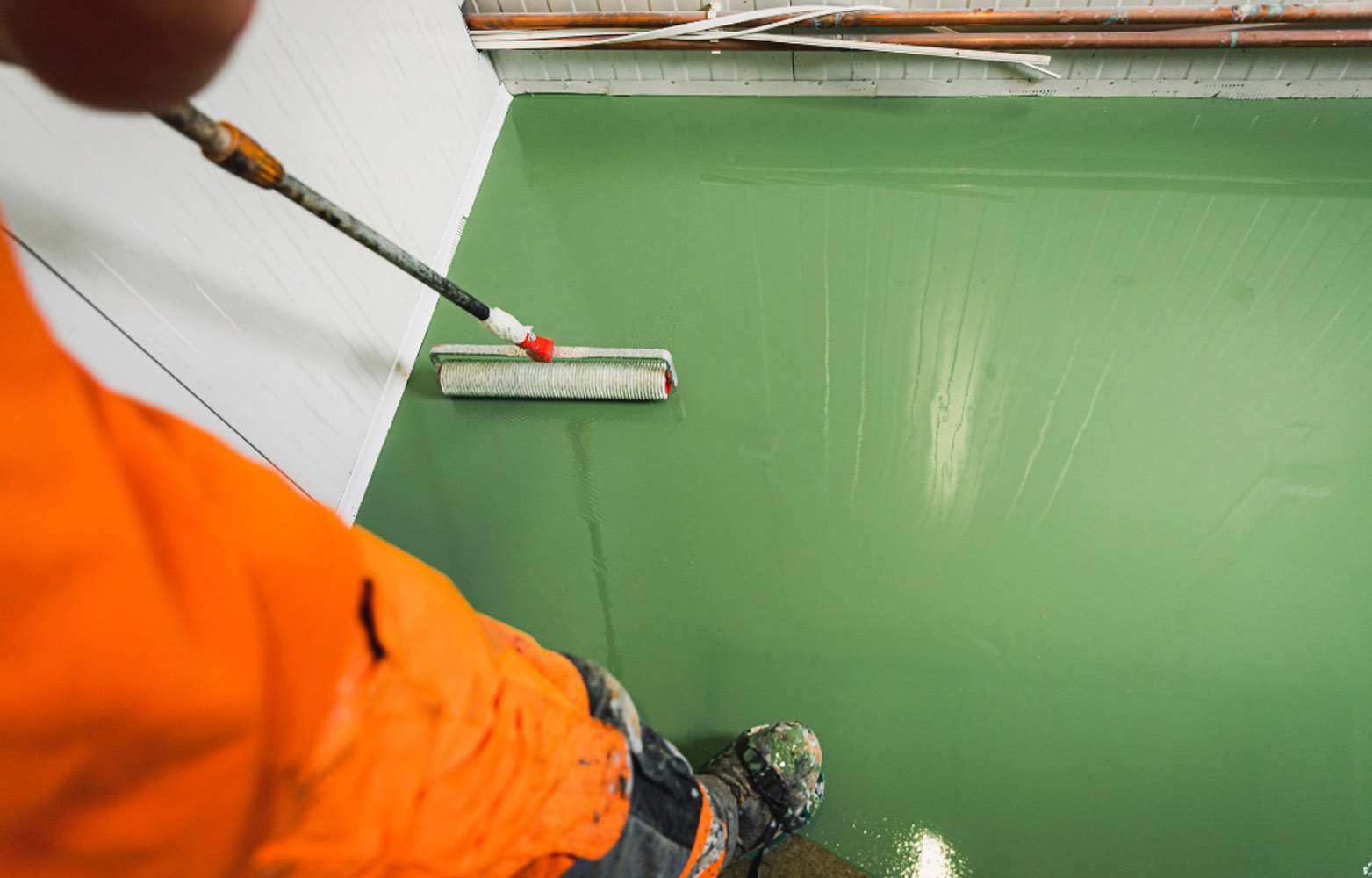 Expoxydharz selbstnivellierende Bodenbeschichtung