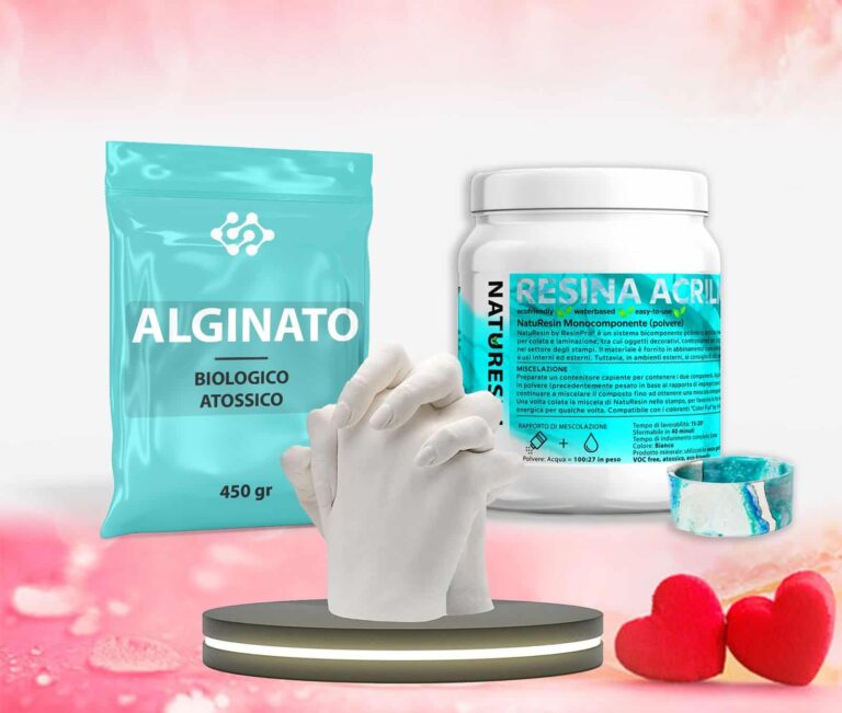 3D-BEAUTY-KIT – Handabdruck-Set Erschaffe deine eigene 3D-Skulptur!