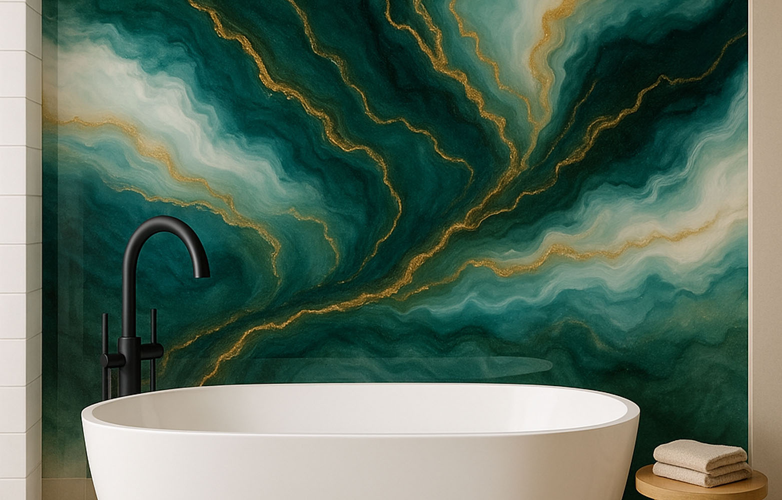 Epoxidharz Wandbeschichtung Badezimmer