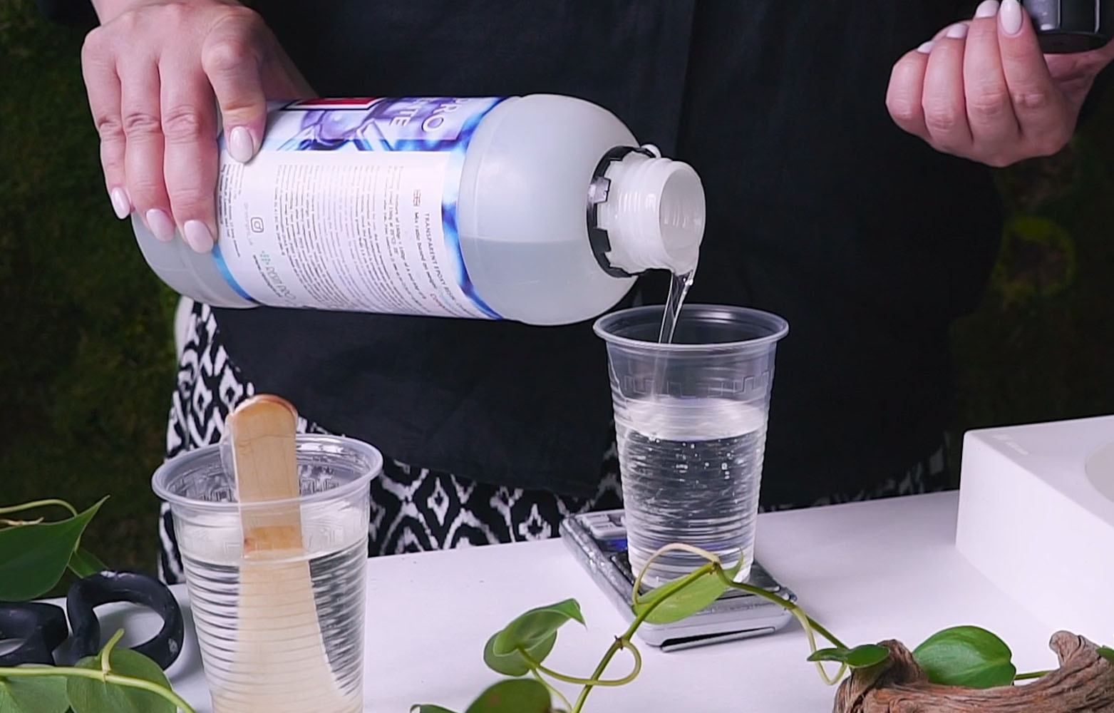 Reinigungsmittel und Alkohol