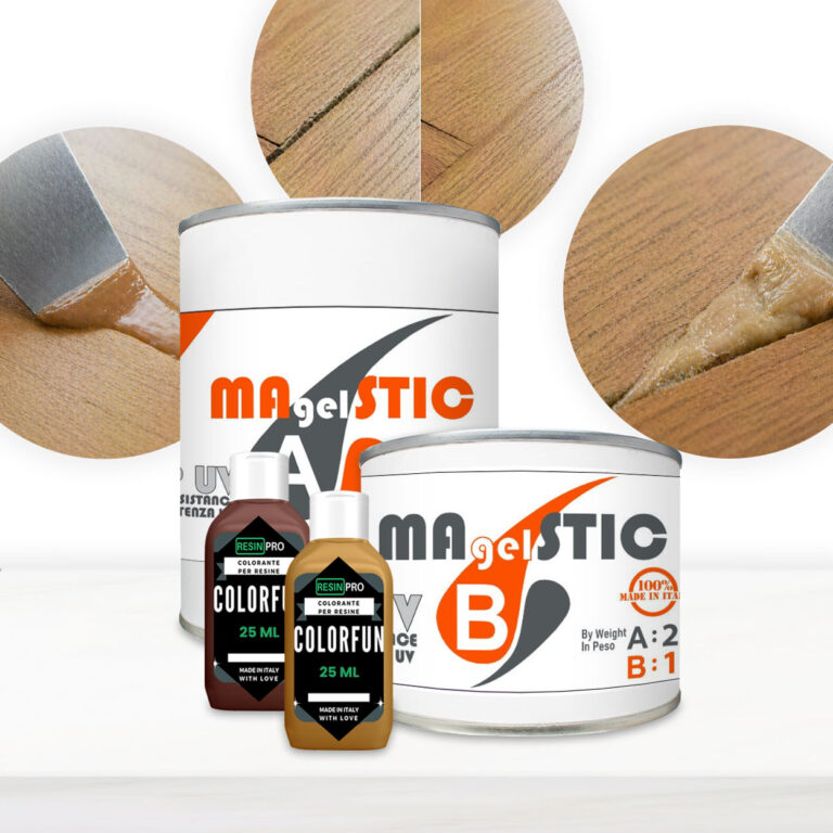 Epoxidspachtel für Holz und Parkett – Magelstic Wood Repair