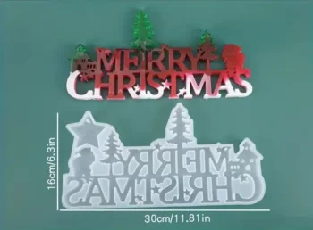 WEIHNACHTSSTEMPEL „FROHE WEIHNACHTEN“ – für selbstgemachte Weihnachtsdekorationen