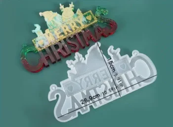 Weihnachtsstempel mit Hirsch – für selbstgemachte Weihnachtsdekorationen