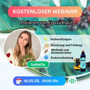 KOSTENLOSE LEKTION: Polieren von Epoxidharz